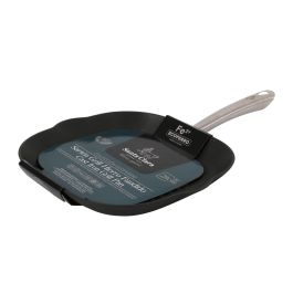 Sartén Grill 28 cm Hierro Fundido Ecofer Santa Clara - Inde (3 Unidades)