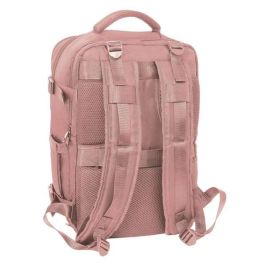 Safta Mochila Viaje Cabina Portatil 15,6" Rosa 29x44x19 cm