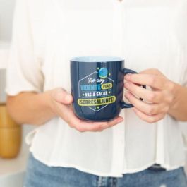 Mr. Wonderful Taza WOA11329ES No Soy Vidente, Pero Vas A Sacar ¡Un Sobresaliente! Cerámica Multicolor 0.37L