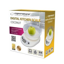 Báscula de Cocina Esperanza EKS007 Blanco 5 kg Báscula de Cocina Esperanza EKS007 Blanco 5 kg