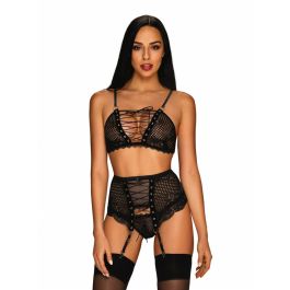 Conjunto de Lencería Obsessive Basitta Negro S/M Precio: 30.854999758. SKU: B1JZSMYYMY