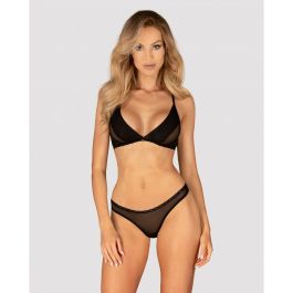 Conjunto de Lencería Obsessive Negro M/L