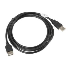 Cable Alargador USB Lanberg Macho/Hembra 480 Mb/s Negro Precio: 1.9499997. SKU: S5607611