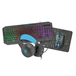 Teclado Gaming Pack Fury NFU-1693 Precio: 26.59000047. SKU: B13N8MAHBB