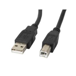 Cable USB 2.0 A a USB B Lanberg Negro Precio: 1.9499997. SKU: S5607613