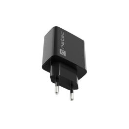 Cargador de Pared Natec NUC-2060 RIBERA Negro 20 W