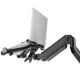 Mesa de Escritorio MacLean MC-836 11"-17" Negro 59 x 32 x 36 cm Mesa de Escritorio MacLean MC-836 11"-17" Negro 59 x 32 x 36 cm