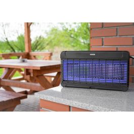 Lámpara Antimosquitos N'oveen IKN911 Negro ABS 47 x 26,3 x 10 cm (2 Unidades)