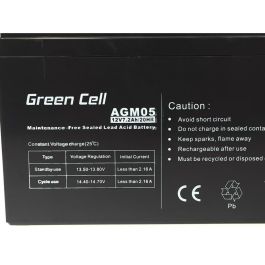 Green Cell AGM05 Batería de Repuesto 12V/7.2Ah