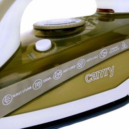 Camry cr 5018 Plancha de Vapor, 3000 W, Revestimiento Cerámico, Golpe Vapor 75 g/min, Antigoteo y Autoapagado