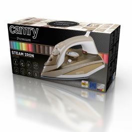 Camry cr 5018 Plancha de Vapor, 3000 W, Revestimiento Cerámico, Golpe Vapor 75 g/min, Antigoteo y Autoapagado