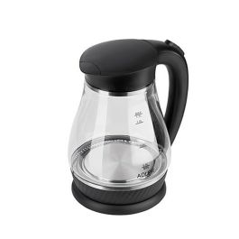 Adler ad 1274 Hervidor de Agua de Cristal 1,7 L 2200 W con Retroiluminación LED Azul y Apagado Automático Precio: 22.49999961. SKU: B13JBZE9MC