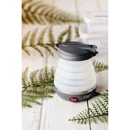 Adler ad 1279 Hervidor de Agua Plegable de Silicona 0.6 L, 750 W con Apagado Automático y Bolsa de Almacenamiento