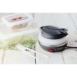 Adler ad 1279 Hervidor de Agua Plegable de Silicona 0.6 L, 750 W con Apagado Automático y Bolsa de Almacenamiento