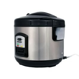 Mesko ms 6411 Olla Arrocera 1000W 1.5L, con Base Antiadherente, Cocción y Mantenimiento de Calor, Tapa de Seguridad