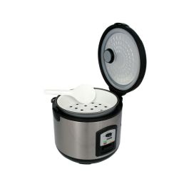 Mesko ms 6411 Olla Arrocera 1000W 1.5L, con Base Antiadherente, Cocción y Mantenimiento de Calor, Tapa de Seguridad