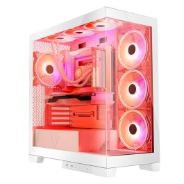 Caja Semitorre ATX Modecom Volcano SPACE APEX ARGB Blanco Caja Semitorre ATX Modecom Volcano SPACE APEX ARGB Blanco