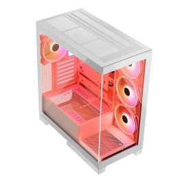 Caja Semitorre ATX Modecom Volcano SPACE APEX ARGB Blanco Caja Semitorre ATX Modecom Volcano SPACE APEX ARGB Blanco