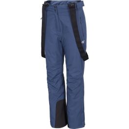 Pantalones para Nieve 4F Mujer Azul marino