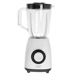 Adler ad 4085 Batidora de Vaso 1000W 1.5L Jarra Plástico AS BPA Free, Cuchilla Inox 4 Hojas, 2 Velocidades, Función Pulsación