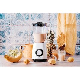 Adler ad 4085 Batidora de Vaso 1000W 1.5L Jarra Plástico AS BPA Free, Cuchilla Inox 4 Hojas, 2 Velocidades, Función Pulsación