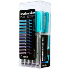 Karin Rotuladores Brushmarker Pro "Sky Colours" Punta Pincel C-Surtidos Set 12 Ud Precio: 18.49999976. SKU: B1BT6FBQ44