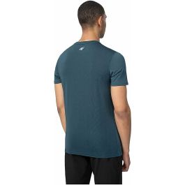 Camiseta de Manga Corta Hombre 4F Fnk M210 Azul oscuro