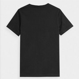 Camiseta de Manga Corta Niño 4F M294 Deep Negro