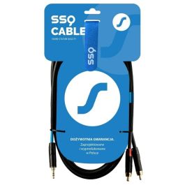 Cable Audio Jack a 2 RCA Sound station quality (SSQ) MiJRCA1 1 m