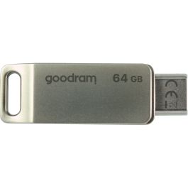 Memoria USB GoodRam Plateado 64 GB Precio: 54.94999983. SKU: B13YC8TMN9