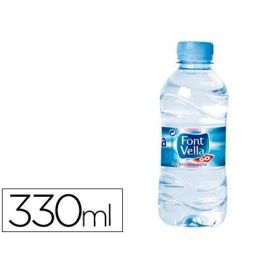 Agua Mineral Natural Font Vella Botella Sant Hilari 330 mL 35 unidades