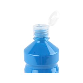 Tempera Liquida Liderpapel Escolar 500 mL Azul