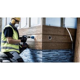 Bosch 2 608 900 421 Broca EXPERT ToughMaterial 25mm para Ladrillo, Plástico, Cerámica, Acero Inoxidable y Madera