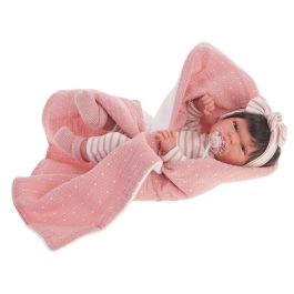 Muñeca recien nacida baby toneta con mantita y lazo 33cm. cuerpo vinilo. incluye diadema y manta Precio: 37.50000056. SKU: B1GAGG83WB