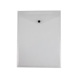 Carpeta Liderpapel Dossier Broche Polipropileno Din A4 Formato Vertical Transparente 50 Hojas 10 unidades