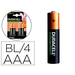 Pilas Recargables DURACELL StayCharged AAA (4pcs) HR03 AAA 1,2 V AAA