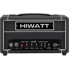 Hiwatt Hi-5 Cabezal Amplificador Guitarra de Válvulas 5W, Bucle de Efectos, Salida Auriculares, EQ 2 Bandas, Negro Precio: 300.49999947. SKU: B1DC4EL32X