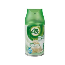 Ambientador Air Wick Flores Blancas Recambio De 250 mL Para Aparato Air Wick Freshmatik