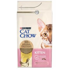Cat Chow Pienso para Gatitos Kitten Sabor Pollo 1,5 kg con Naturium para Digestión Saludable Precio: 8.90000012. SKU: B1DMEEQC83