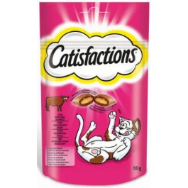 Catisfactions feline buey 6x60gr Precio: 8.1363634. SKU: B1ACYMFFQF