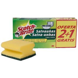 Scotch Brite Estropajo Salvauñas 2+1 gratis -3U-