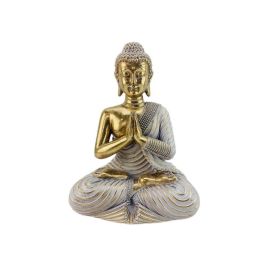 Figura Decorativa Romimex Dorado Resina Buda 18 x 25 x 14 cm Precio: 43.49999973. SKU: B1HPRTG7W6