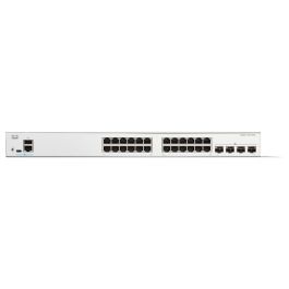 Cisco CATALYST 1200 24-PORT GE 4X10G Switch Gigabit Ethernet Gestionado L2/L3 con 24 Puertos RJ-45 y 4 Puertos SFP+