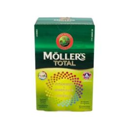 Moller's Total Multivitaminas + Omega 3, 28 Comprimidos + 28 Perlas Precio: 15.6899996. SKU: B18P3FWNBX