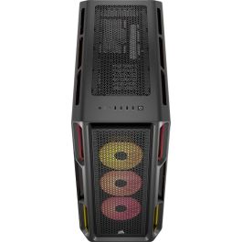 Corsair 5000T LX RGB Caja Media Torre Negro con Ventana Lateral, 3 Ventiladores, CC-9011298-WW