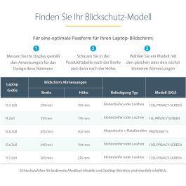 Protector de Pantalla Startech Filtro de Privacidad para Portátil de 14in - Filtro para Monitor para Pantalla Ancha 16:9 - Prote