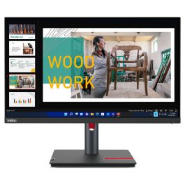 Lenovo P24q-30 Monitor 23.8" QHD IPS 2560x1440 60Hz 4ms HDMI DP USB Negro