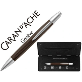 Caran d' ache Boligrafo Alchemix Cuerpo Madera Wenge Adornos Cromados Brillante Punta Media con Estuche Precio: 54.58999942. SKU: B1BF23LEH7