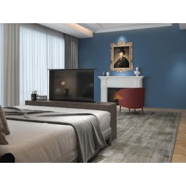 Equip Soporte Suelo Motorizado 650606 para TV/Monitor hasta 65" y 50kg Vesa 200x200-600x400 Negro