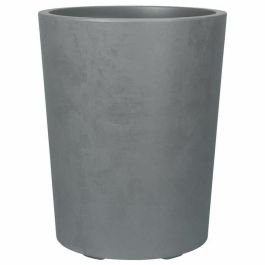 Deroma 9HA1ZSZ217 Maceta Millennium R con reserva de agua, gris ceniza, 53 cm altura